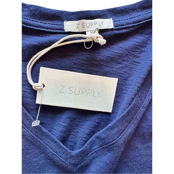 Z Supply NWT Tee Navy Size M - Picture 4 of 6